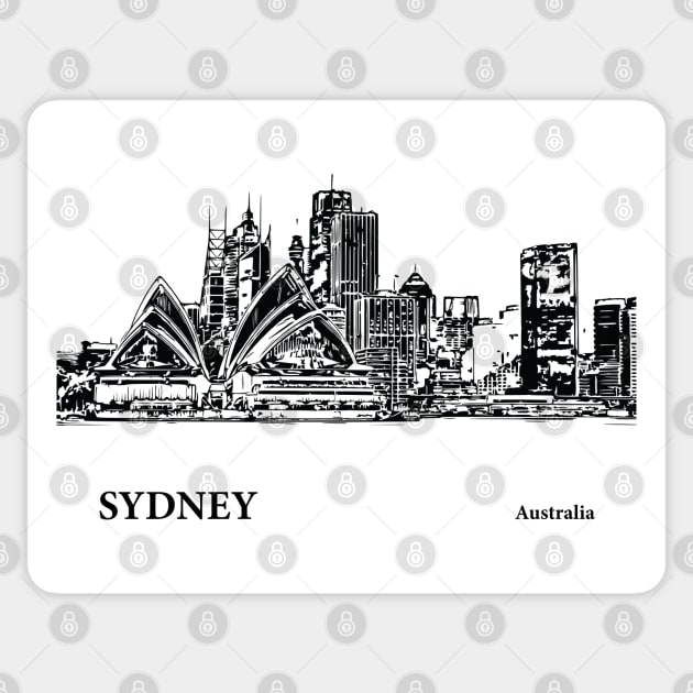Sydney Australia Sticker by Lakeric